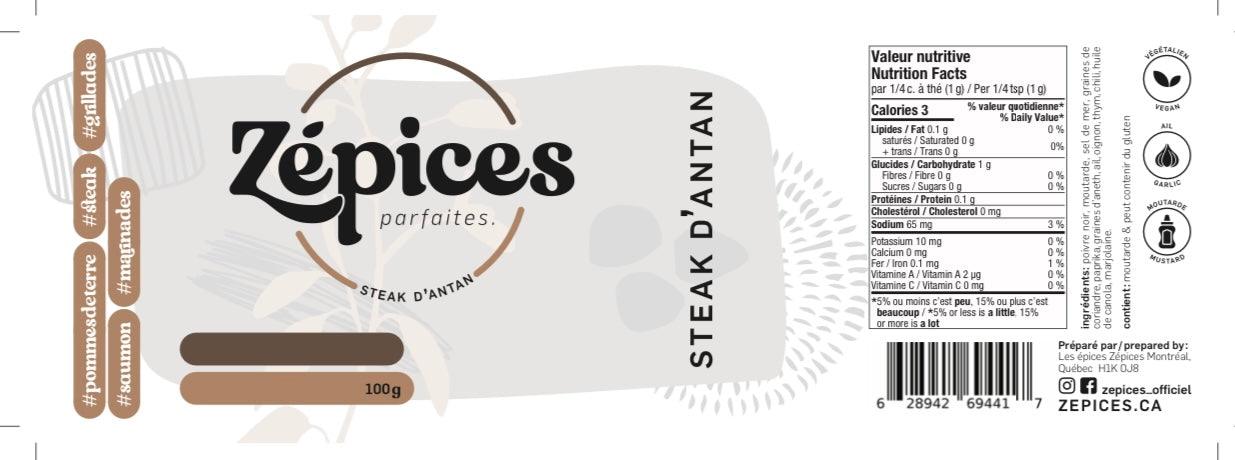 Steak d'antan - ZEPICES